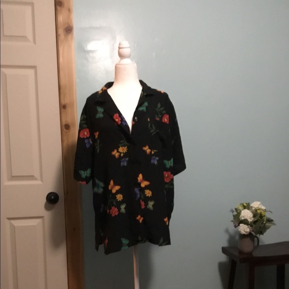 Alfred Dunner  flowered blouse